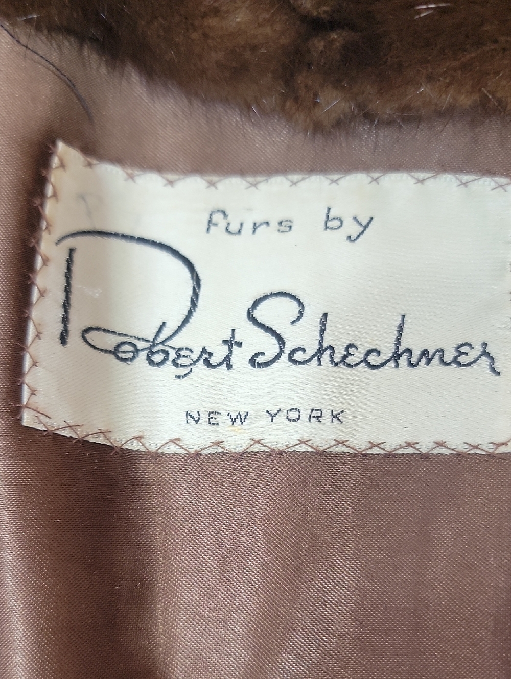 VTG Robert Schechner NY Mink Coat - Picture 8 of 14